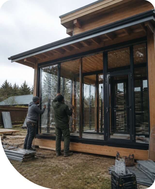 Профессиональное остекление веранды в Петропавловске-Камчатском под ключ